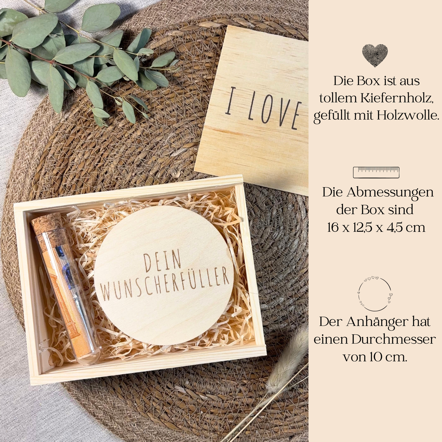 Geschenkbox "Ich liebe Dich"