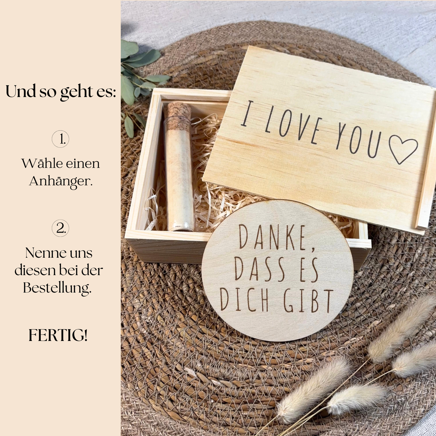 Geschenkbox "Ich liebe Dich"